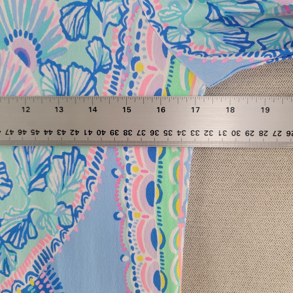 Lilly Pulitzer Womens Dress Morgann Maxi Seaside Shindig Size Medium - Picture 7 of 10
